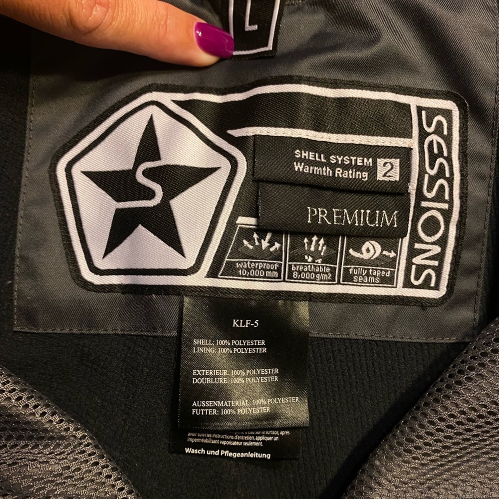 Sessions Premium ski pants Large Men’s